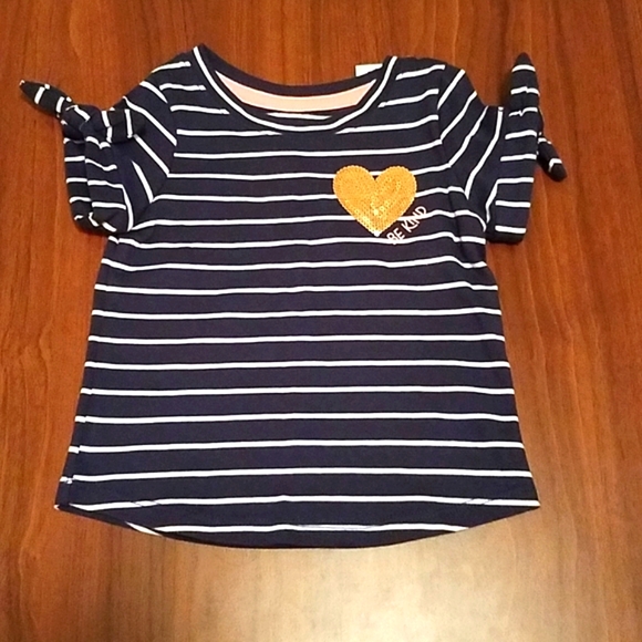 Cat & Jack Shirts & Tops New Girls Cat And Jack Be Kind Tee Shirt